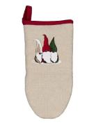 Noble House Oven Glove Frog Tomte Grs Beige