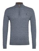 Morris Merino Cable John Zip Blå