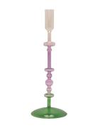 Au Maison Glass Candle Holder Lila