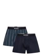 BOSS 2P Boxer Shorts Ew Blå
