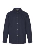 The New Tnrick L_S Shirt Marinblå