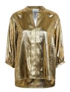 Soaked In Luxury Slmirmir Amily Blouse 3/4 Guld