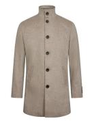 Bruun & Stengade Bs Ontario Slim Fit Coat Beige