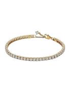 Pandora 14K Gold-Plated Tennis Bracelet With Clear Cubic Zirconia Guld