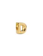 Pandora Letter D 14K Gold-Plated Charm Guld