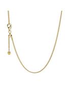 Pandora 14K Gold-Plated Necklace With Sliding Clasp Guld