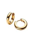 Pandora 14K Gold-Plated Hoop Earrings Guld