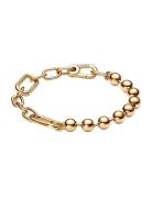 Pandora 14K Gold-Plated Bead And Link Bracelet Guld