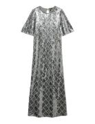 Vero Moda Vmmilka 2/4 7/8 Dress Wvn Silver