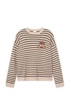 WOOD WOOD Wwtya Os Teddy Jumper Beige