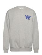 WOOD WOOD Wwnoel Gothic Sweatshirt Grå