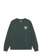 WOOD WOOD Wwnoel Aa Sweatshirt Grön