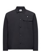 WOOD WOOD Wwdat Tech Overshirt Svart