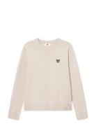 WOOD WOOD Wwcurt Crew Neck 25212 Kräm