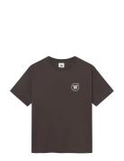 WOOD WOOD Wwliam Tee Aacomp 25074 Brun