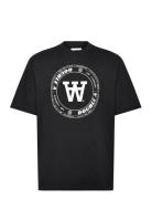 WOOD WOOD Asa Tirewall T-Shirt Gots Svart