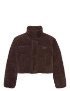 Tommy Jeans Tjw Cord Puffer Jacket Ext Brun
