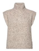 FREE/QUENT Waistcoat Beige