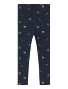 Name It Nmnroko Xsl Legging Box Marinblå