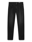 Replay Anbass Trousers Slim C-Stretch Svart