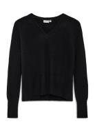 Kaffe Kaniel V-Neck Pullover Svart