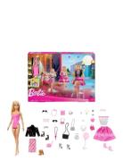 Barbie Fashion Doll Holiday Advent Calendar With 24 Clothing And Acces...