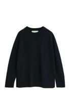 GANT Soft Wool Lounge C-Neck Blå
