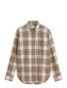 GANT Rel Checked Flannel Bd Shirt Vit