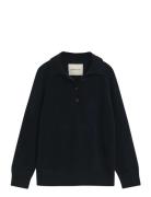 GANT Wool Knit Rugger Blå