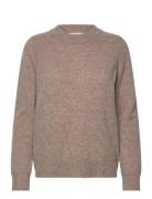 A-View Merino Knit Pullover Brun