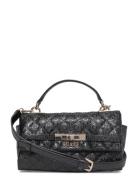 GUESS Idra Top Handle Flap Svart
