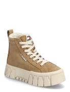 Tommy Hilfiger Tjw Vulc Flatform Suede Wl Beige