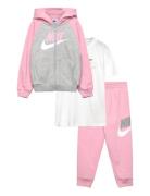 Nike 3P-3Pc Pant Set Rosa