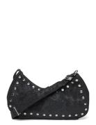 Weekday Small Faux Leather Handbag Svart