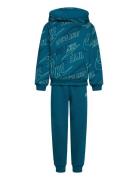 Nike F8-Fleece Pant Set Blå