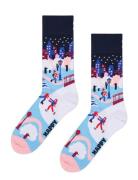 Happy Socks Ice Skating In The City Sock Blå