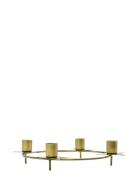 House Doctor Lysestage, Hdstage, Antik Messingfinish Guld