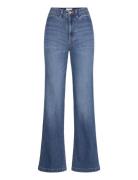Lindex Trousers Colette Denim Blå