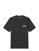 Mads Nørgaard Cotton Jersey Big Logo Frode Tee Svart