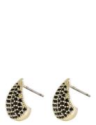 SNÖ Of Sweden Naomi Drop Ear G/Black - Guld
