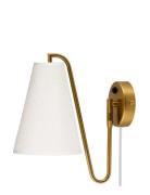 Globen Lighting Wall Lamp Lou Bouclé Guld