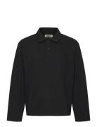 Woodbird Wbtom Knitted Polo Svart