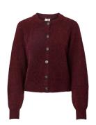 YAS Yasjohi Ls Wool Blend Cardigan S. Noos Burgundy