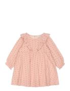 Petit Piao Ppdeva Dress Ls Rosa