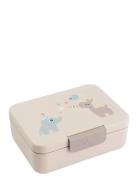 D By Deer Lunch Box W/Divider Celebration Sand Beige