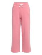 Ralph Lauren Kids Fleece Wide-Leg Sweatpant Rosa