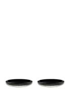 Serax High Plate Dé Set/2 Svart