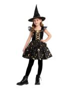 Joker Costume Magic Witch 98-104 Svart