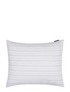 Lexington Home Striped Lyocell/Cotton Pin Point Oxford Pillowcase Vit