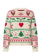 Vero Moda Vmnewchristmasstuff Ls O-N Pull.box Xmas Multi/patterned